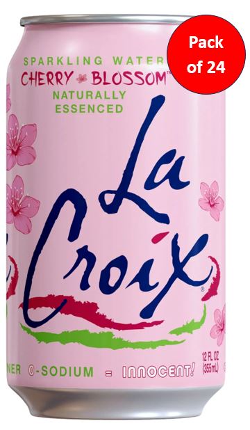 La Croix Sparkling Cherry 355ml (12oz)