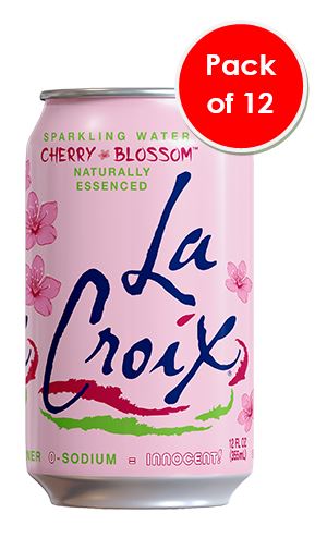 La Croix Sparkling Cherry 355ml (12oz)