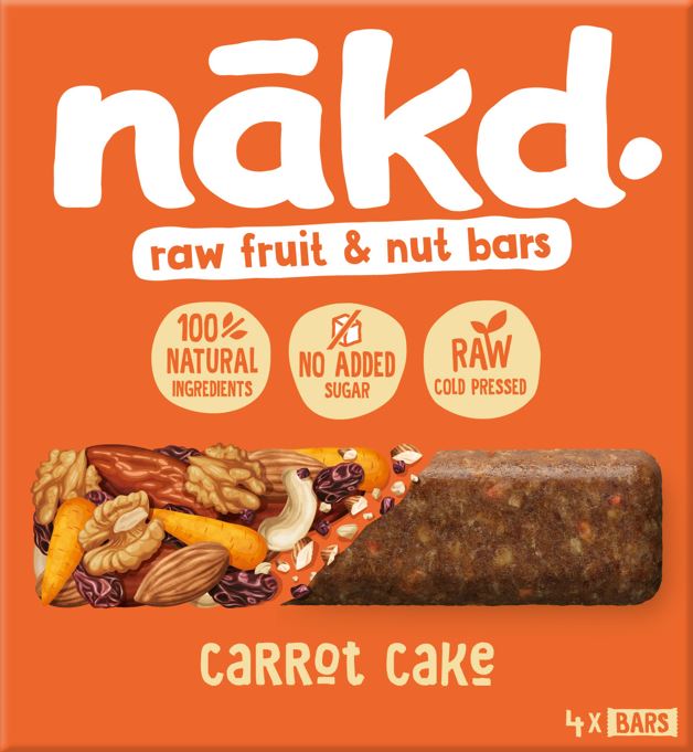 Nakd Bars Multipack Carrot Cake  35g