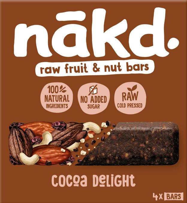 Nakd Bars Multipack Cocoa Delight  35g