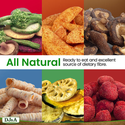 DJ&A Bold Snack Variety Pack of 6