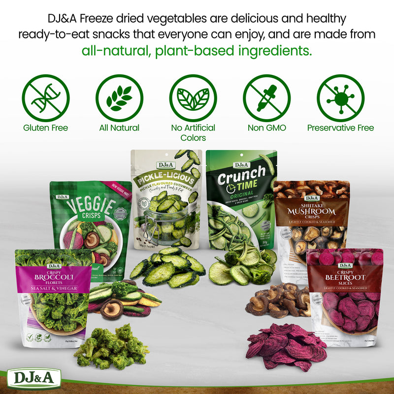 DJ&A Savory Snack Variety Pack of 6