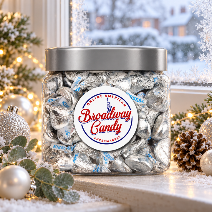 Hershey's Kisses Milk Chocolate Jar 600g – Broadway Candy