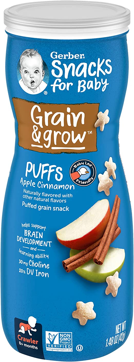 Gerber Graduates Puffs Apple Cinnamon 42g