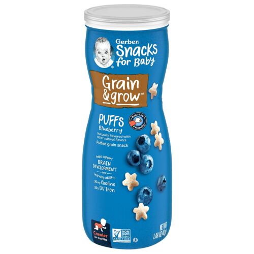 Gerber Graduates Puffs Blueberry 40g