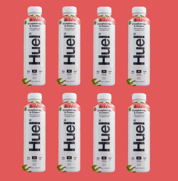 Huel Ready to Drink Strawberries & Cream 500ml Bottle