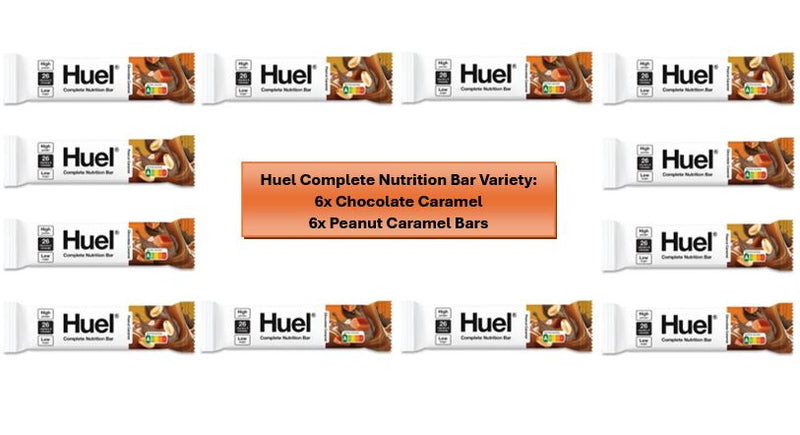 Huel Complete Nutrition Bar Variety (Pack of 12) by Broadway Candy
