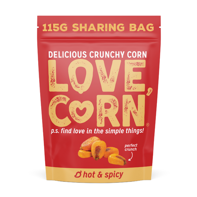 Love Corn Pack of 6 x 115g LARGE Habanero
