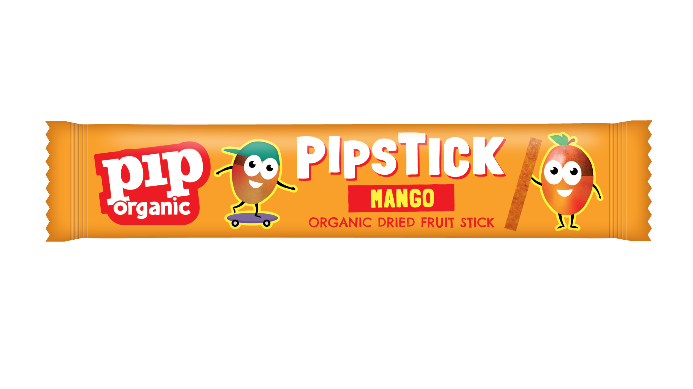 Pip Organic Pipstick Mango Organic Fruit Snack 4 Packs 72g – Broadway Candy