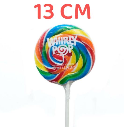 Adams & Brooks Whirly Pop Assorted Long 13cm (170g)