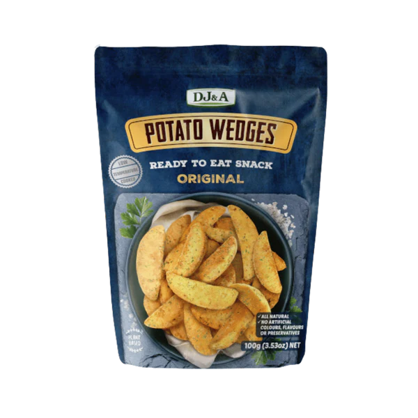 DJ & A Potato Wedges Original 100g