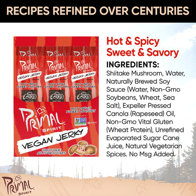 Primal Strips Hot & Spicy 28g NK