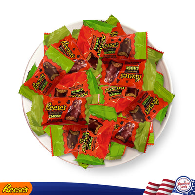 BULK Reese's Peanut Butter Milk Chocolate Ghosts 1kg **Expires 30/06/2025**