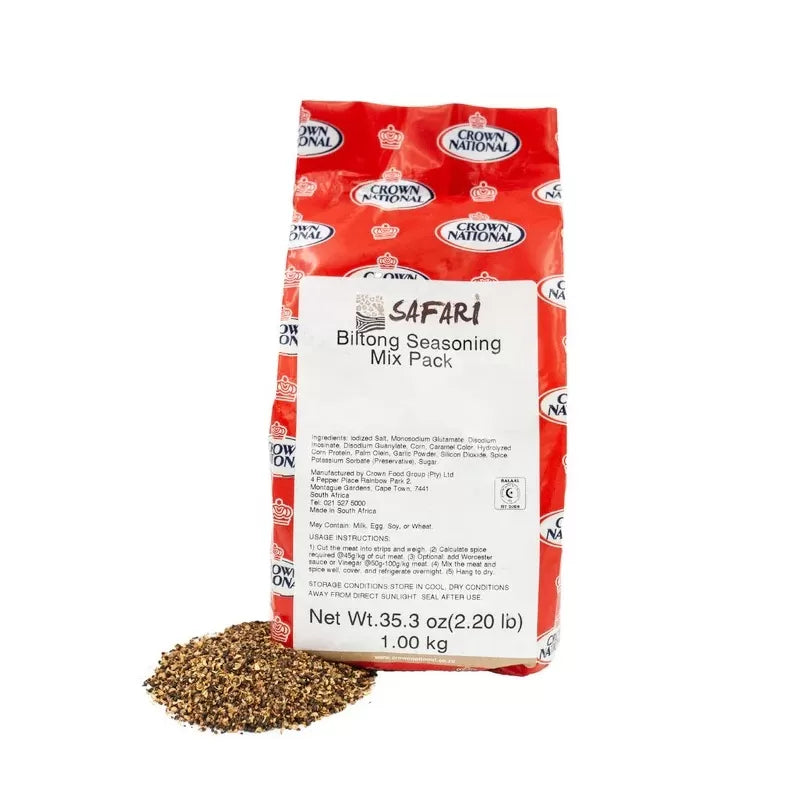 Safari Biltong Seasoning 1 x 1kg **Expires 27/05/2025**