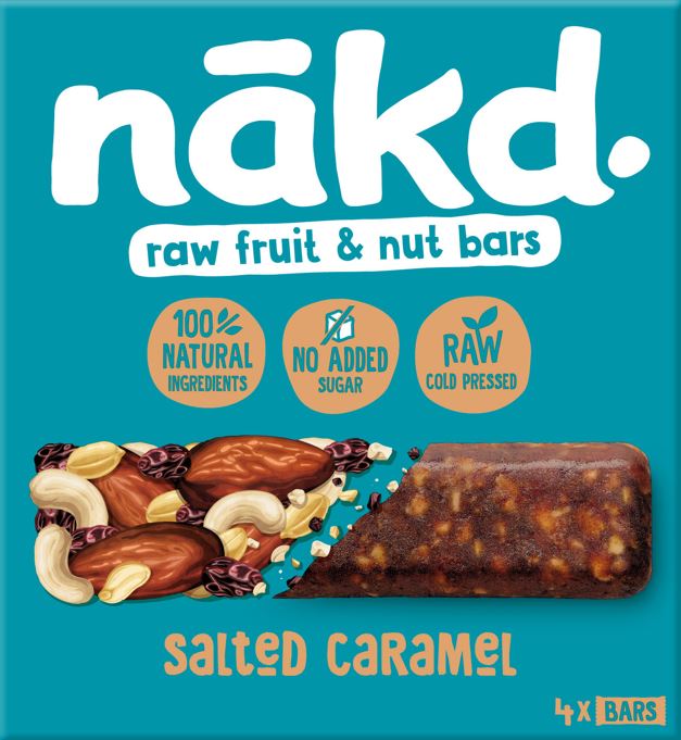 Nakd Bars Multipack Salted Caramel  35g
