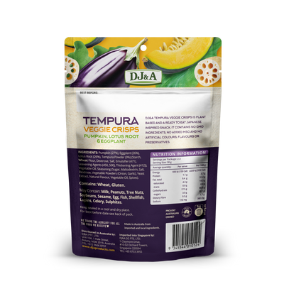 DJ & A  Tempura Veggie Crisps NK 70g