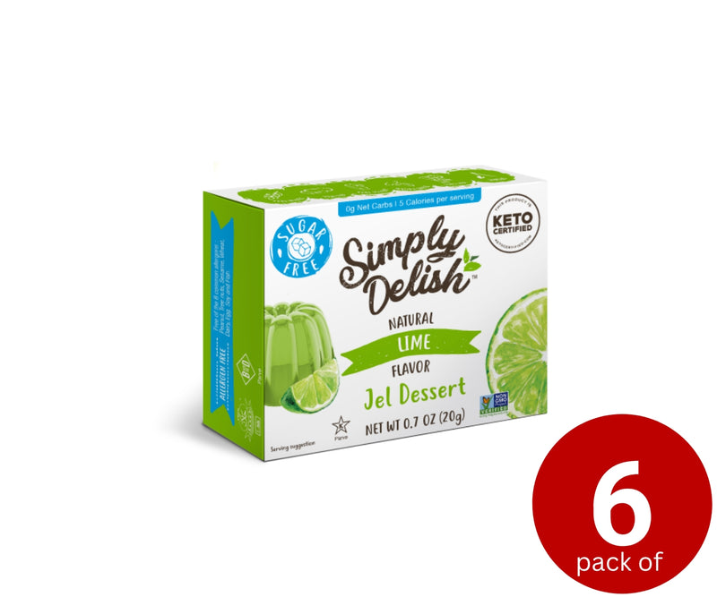 Simply Delish Natural Lime 20g ** Expired 28/02/2025 **