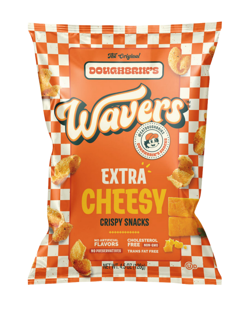 Wavers Crispy Snacks Extra Cheesy 126g