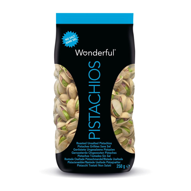 Wonderful Pistachios Large Roasted No Salt 250g