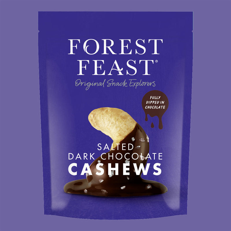 Forest Feast Dark Chocolate Cashews  NK 120g