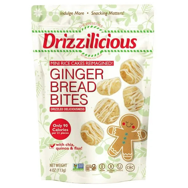 Drizzilicious Gingerbread  113g **Expires 22/06/2025**