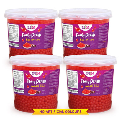 Bubble Blends - Cherry Popping Boba Fruit Juice Filled Pearls 3.2kg