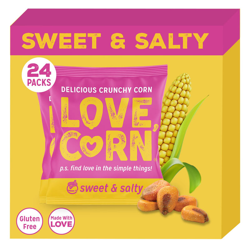Love Corn Sweet & Salty Pack of 24 x 20g