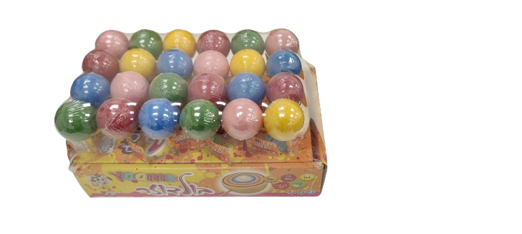 Yams Pack of 24 x 64g Jawbreakers