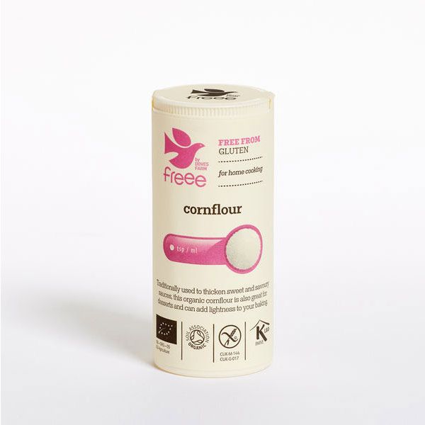 Doves Farm Pack of 5 x 110g Freee Organic Cornflour