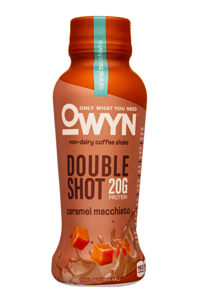 OWYN Double Shot Caramel Macchiato 355ml (12fl oz)