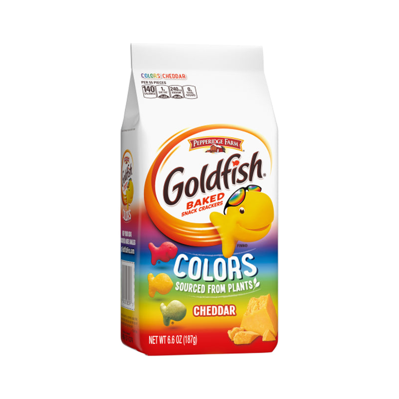 Pepperidge Farm Goldfish Cheddars Colors NK 187g