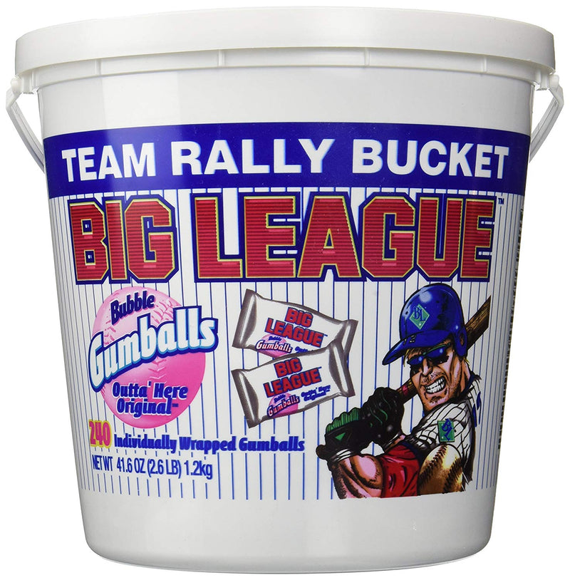 Big League Chew Team Bucket 240 pcs 1.2kg (2.6lb)