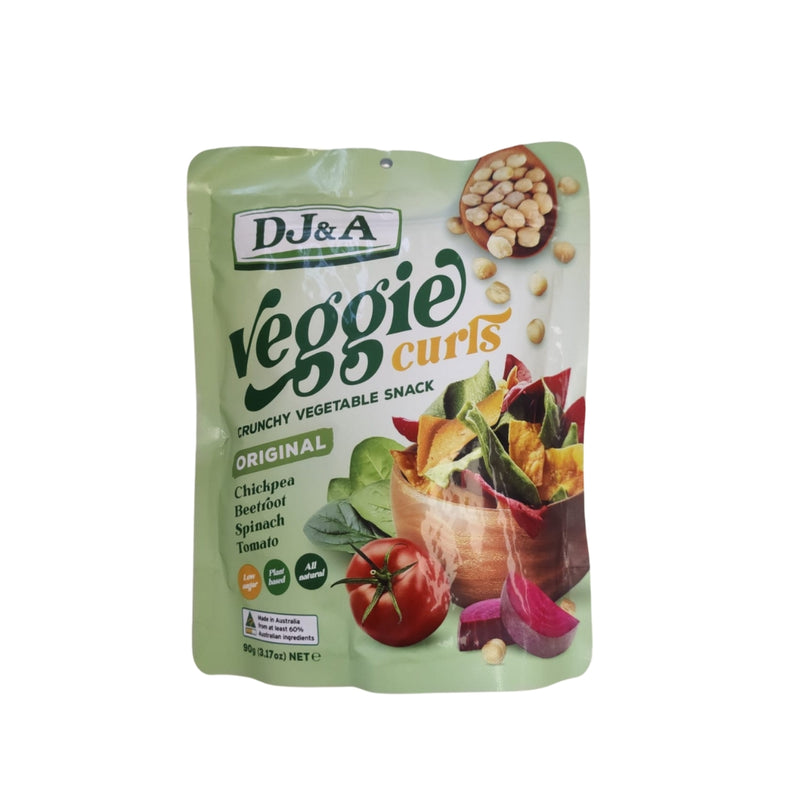 DJ & A Veggie Curls Original 90g