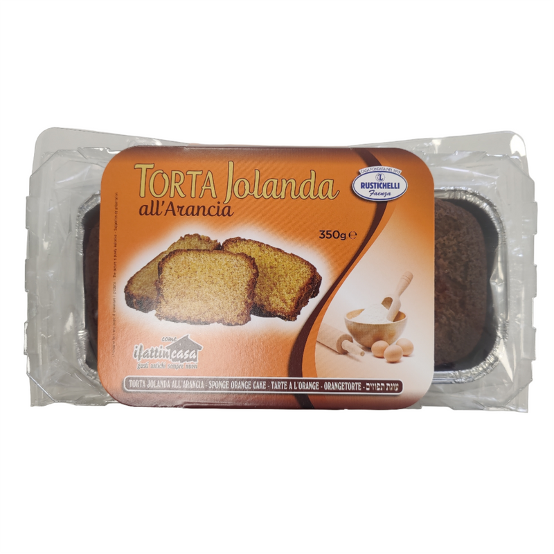 Rustichelli Gluten-Free Sponge Orange Cake 350g
