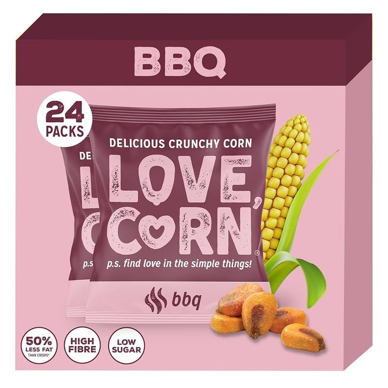 Love Corn BBQ Pack of 24 x 20g
