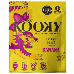 Kooky Freeze Dried Banana 12g