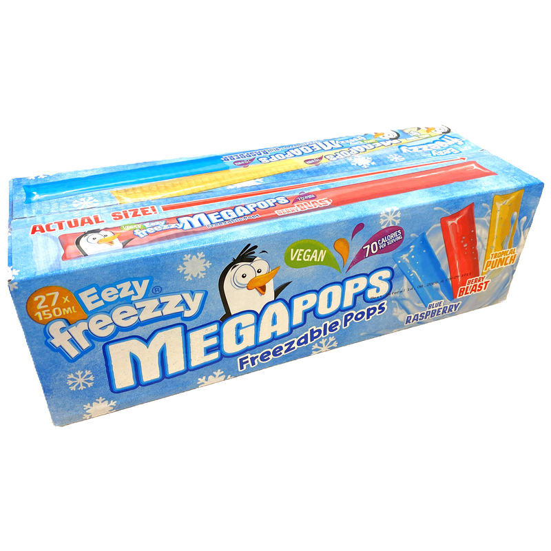 Eezy Freezzy Mega Pops 27 x 150ml
