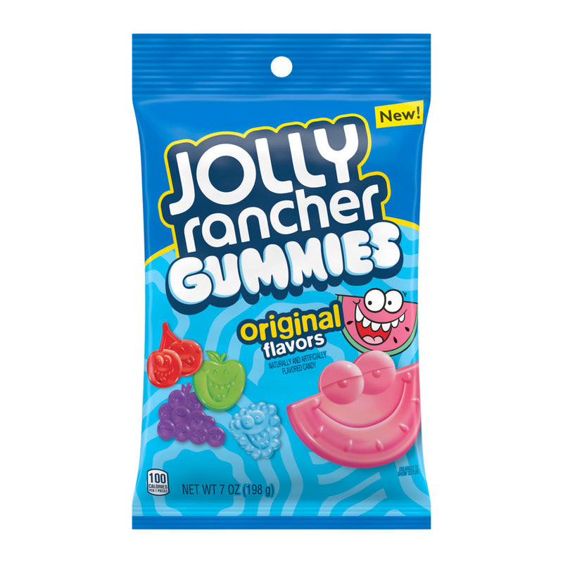 Jolly Rancher Gummies Original Flavours Peg Bag NK 198g (7oz)