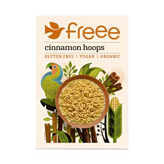 Doves Farm Pack of 5 x 300g Cinnamon Hoops