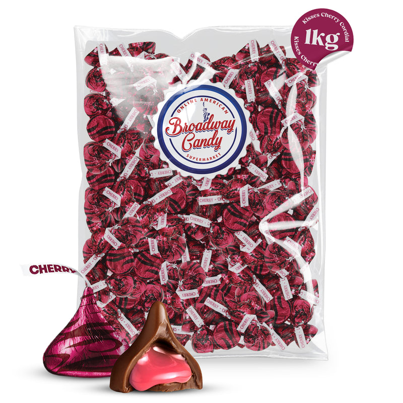 BULK Hersheys Kisses Cherry 1kg