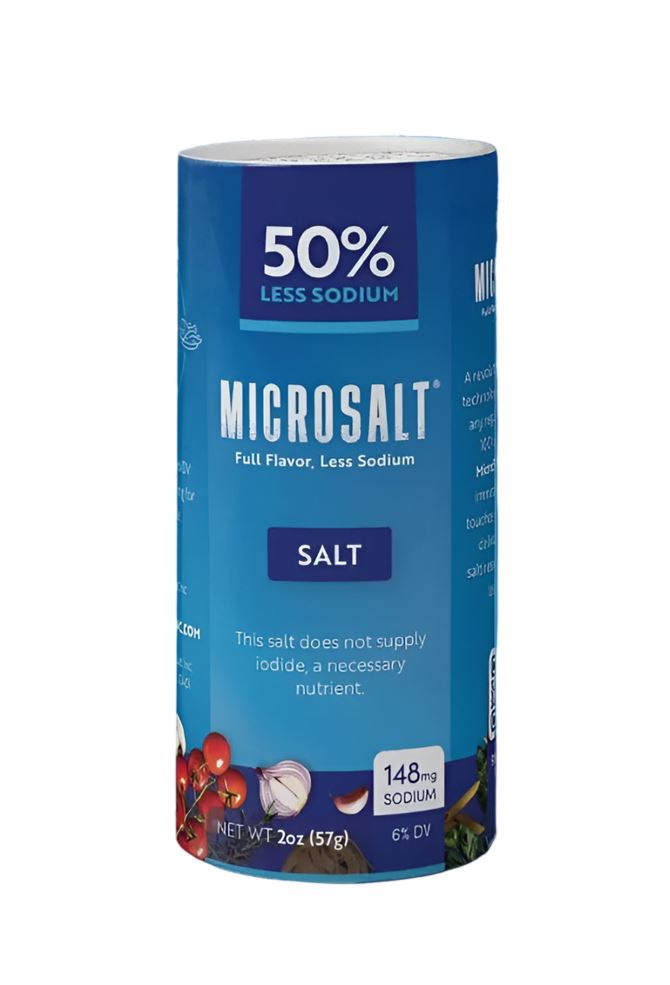 Microsalt 50% Less Sodium 57g (2oz)