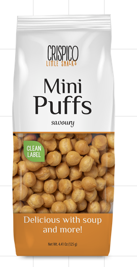 Crispico Pack of 10 x 125g Mini Puffs