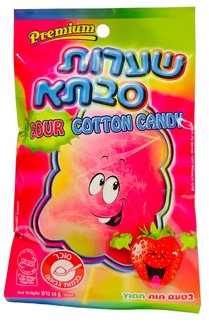 Bonbon Pack of 25 x 15g Sour Cotton Candy