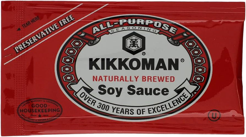 Kikkoman Soy Sauce Packets SMALL 200 x 6ml
