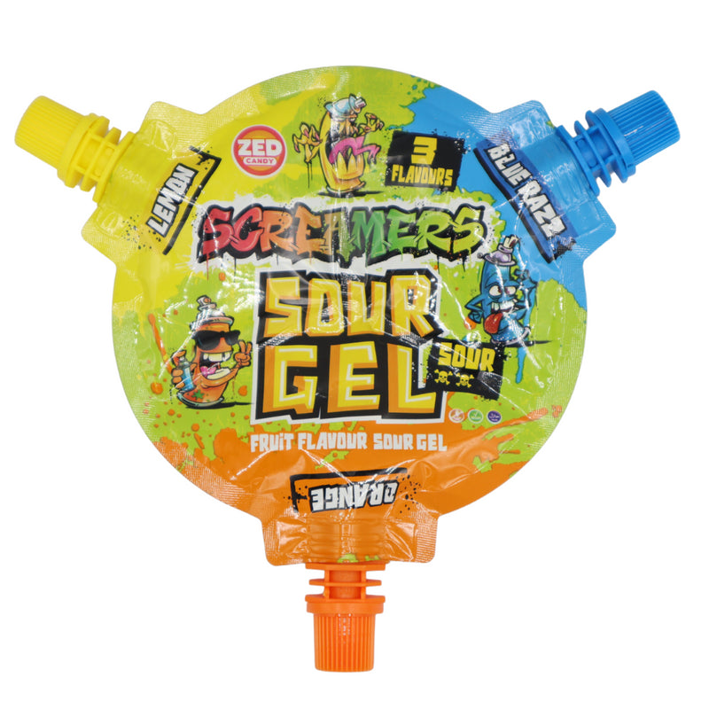 Screamers Sour Fruit Gel Candy 45g