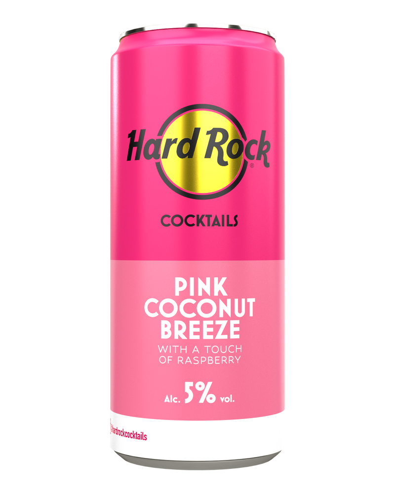 Hard Rock Cocktails Pink Coconut Breeze NK 250ml