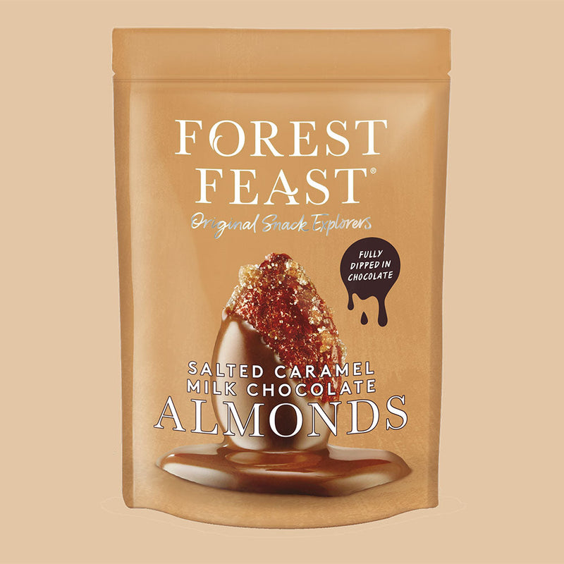 Forest Feast Salted Caramel Milk Chocolate Almonds NK 120g