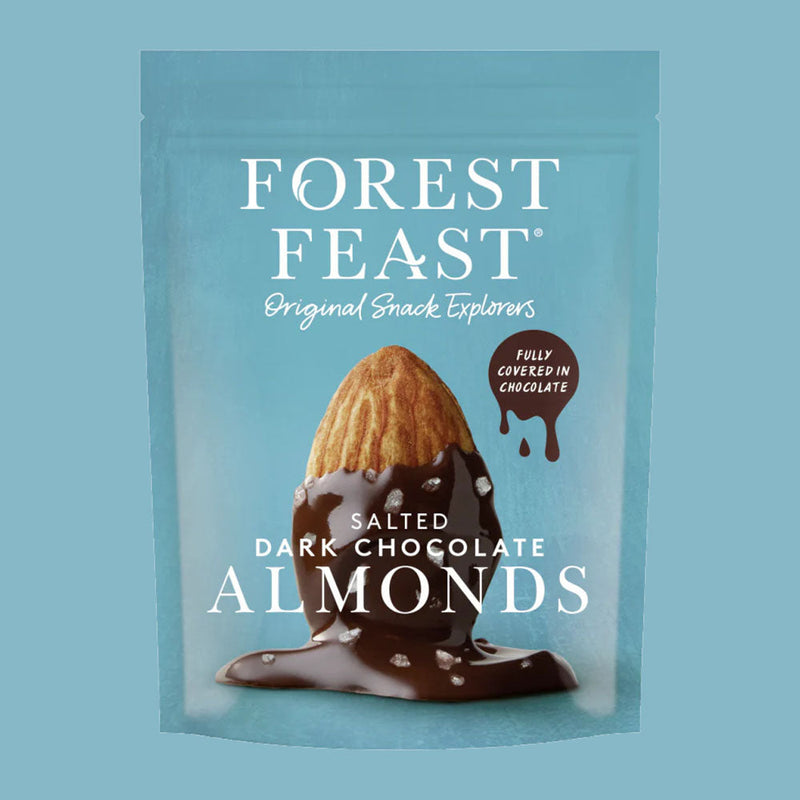 Forest Feast Sea Salted Dark Chocolate Almonds NK 120g
