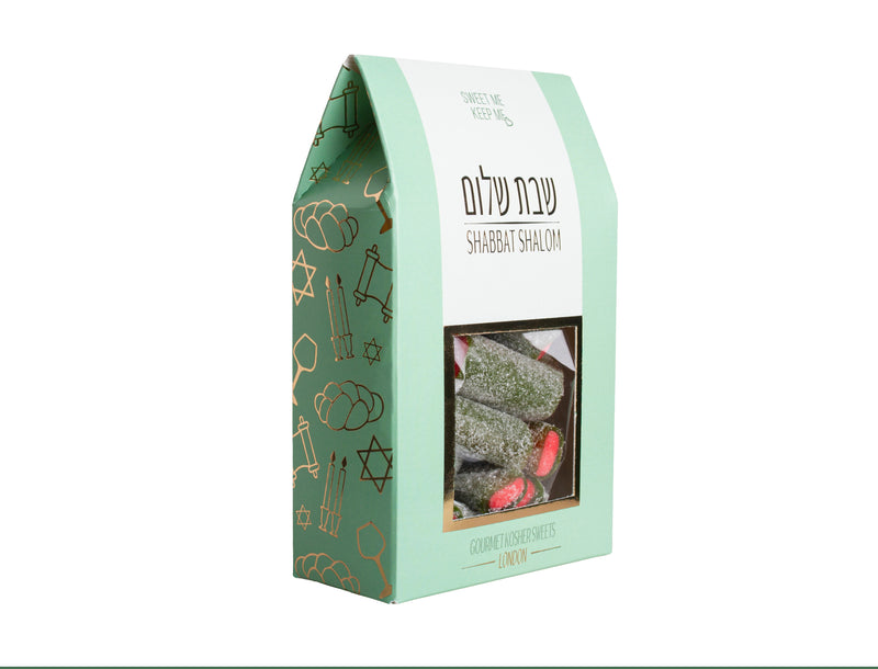SMKM  - Sour Candy - Watermelon Pencils | Gift Box | Shabbat Shalom 160g