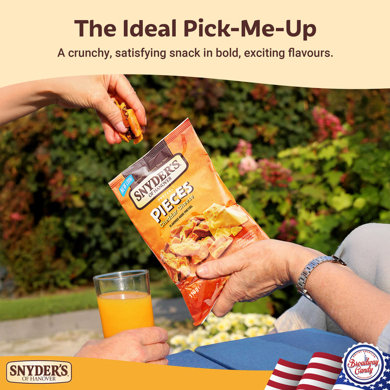 Snyders Pretzel Pieces Variety Pack | 110g Bags | 4 Assorted Flavours